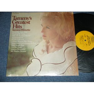 画像: TAMMY WYNETTE - TAMMY'S GREATEST HITS ( Ex+++/MINT- ) / 1969 US AMERICA ORIGINAL "YELLOW Label" Used LP