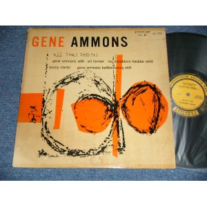 画像: GENE AMMONS  - ALL STAR SESSIONS (Ex/Ex++ WOBC, TapeSeam )  / 1956 Version US AMERICA "YELLOW & BLACK with 203 South Washington Ave.,Berfenfield, NJ on Label"  MONO Used LP 