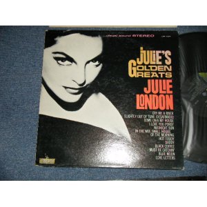 画像: JULIE LONDON - JULIE'S GOLDEN GREATS ( BLACK JACKET 1st PRESS  ) ( Ex++/Ex+++ Looks:MINT-) / 1963 US AMERICA ORIGINAL STEREO  Used LP