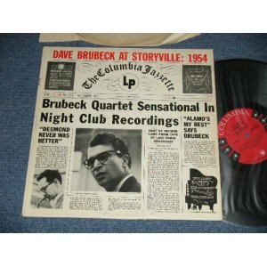 画像: DAVE BRUBECK - AT STORYVILLE 1954(Ex++/Ex+++ EDSP)  / 1956 Version US AMERICA 2nd Press "6 EYES Label"  MONO Used LP 