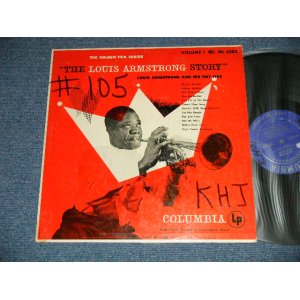 画像: LOUIS ARMSTRONG - THE LOUIS ARMSTRONGSTORY  ( Ex/Ex++ WOFC, WOL, TEAROL)  / 1951 US AMERICA  ORIGINAL "DARK BLUE LABEL" MONO Used LP  