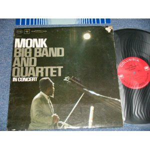 画像: THELONIOUS MONK -  BIG BAND AND QUARTET IN CONCERT  (Ex, Ex++/Ex++ Looks:Ex+++ TEAROFC)  / 1964 US AMERICA ORIGINAL  "360 Sound in BLACK Label" STEREO Used LP 