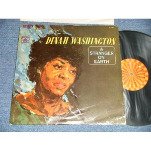 画像: DINAH WASHINGTON -  A STRANGER IN EARTH (VG/Ex++ WTRDMG, STPOBC ) / 1964  US AMERICA  ORIGINAL 1st Press  "ORANGE & YELLOW  Label"  STEREO Used LP