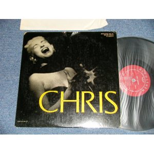 画像: CHRIS CONNOR - CHRIS (Ex/VG+++) / 1956 US AMERICA ORIGINAL Maroon Color and 1st Press Design Label MONO Used LP 