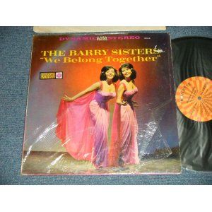 画像: THE BARRY SISTERD - WE BELONG TOGETHER ( Ex++/Ex+++  / US AMERICA 2nd Press "ORANGE TARGET Label" STEREO Used LP 