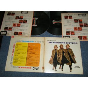 画像: THE McGUIRE SISTERS - THE BEST OF  ( Ex+/MINT- )  / 1965  US AMERICA ORIGINAL"PROMO" Used 2-LP