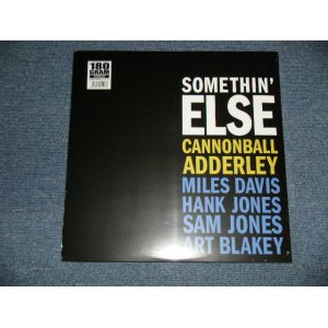 画像: CANNONBALL ADDERLEY - SOMETHIN' ELSE  (SEALED ) /US  AMERICA Reissue "180 gram & Others Heavy Weight" "BRAND NEW SEALED" LP