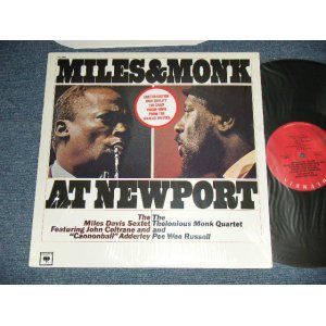 画像: MILES DAVIS & THELONIOUS MONK - MILES & MONK AT NEW PORT (MINT/MINT-)  /  US Reissue 180 glam Heavy Weight  Used LP  Out-Of-Print 