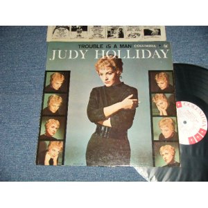 画像: JUDY HOLLIDAY - TROUBLE IS A MAN  (Ex+/Ex+++, Ex  EDSP)  / 1959 US AMERICA ORIGINAL "WHITE LABEL PROMO" 1st Press  "6 EYES Label"  MONO Used  LP