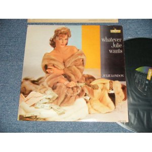 画像: JULIE LONDON - WHATEVER JULIE LONDON ( Ex++/Ex+++)  / 1961 US AMERICA ORIGINAL "1st Press Label" MONO Used LP 