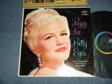 画像: PEGGY LEE - PRETTY EYES ( Ex+/MINT- EDSP, SEAM EDSP) / 1960 US AMERICA ORIGINAL 1st Press "BLACK With RAINBOW 'CAPITOL' Logo on LEFT SIDE  Label"  Mono Used LP 