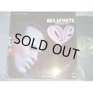 画像: HARRY BELAFONTE - BELAFONTE SINGS OF LOVE  ( Ex+++/Ex+++ A-6, B-1:Ex ) / 1968 US AMERICA ORIGINAL STEREO Used  LP 