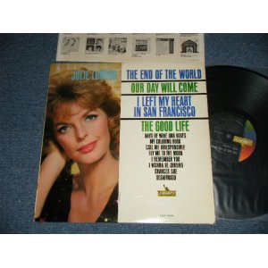 画像: JULIE LONDON - THE END OF THE WORLD (Ex+++, Ex+/MINT- WOBC )  /1963 US AMERICA ORIGINAL "Gold Color LIBERTY on Label" MONO Used LP