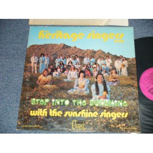 画像: The HERITAGE SINGERS with The SUNSHINE SINGERS  - STOP INTO THE SUNSHINE  (Ex++/Ex+++ EDSP) / 1973 US AMERICA ORIGINAL Used LP