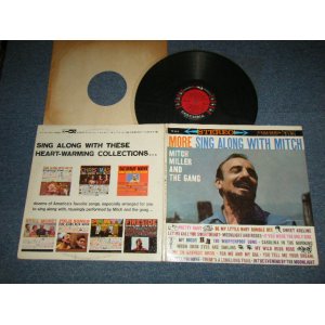 画像: MITCH MILLER AND THE GANG - MORE : SING ALONG WITH MITCH (Ex+++/MINT-) / 1958 US AMERICA ORIGINAL "6 EYE'S Label" STEREO  Used LP 