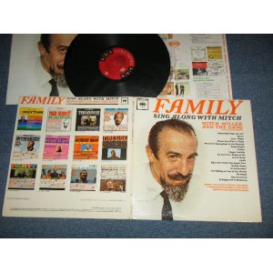 画像: MITCH MILLER AND THE GANG - FAMILY : SING ALONG WITH MITCH  : with PIN-UP (Ex+++/MINT- TEAROL) / 1962 US AMERICA ORIGINAL "6 EYE'S Label" MONO  Used LP 