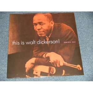 画像: WALT DICKERSON - THIS IS WALT DICKERSON!  (SEALED) / US AMERICA REISSUE  "BRAND NEW SEALED"  LP