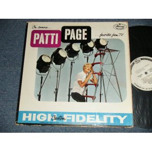 画像: PATTI PAGE -  ON CAMERA...FAVORITES FROM TV (Ex/Ex++ A-1:Ex-)  /1959  US AMERICA ORIGINAL "WHITE LABEL PROMO" MONO Used LP