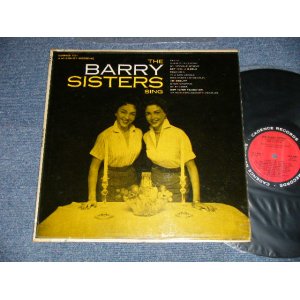 画像: BARRY SISTERS - THE BARRY SISTERS  SING ( Ex++/MINT- Tape on Side ) / 1959  US AMERICA ORIGINAL MONO Used   LP