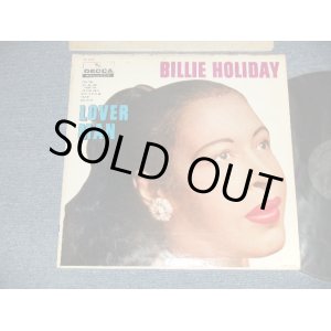 画像: BILLIE HOLIDAY - LOVER MAN (Ex+/MINT- EDSP) / 1958 US AMERICA ORIGINAL "BLACK With SILVER Print Label" MONO  Used LP