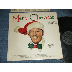 画像: BING CROSBY - MERRY CHRISTMAS ( Ex++/MINT-) / 1955 US AMERICA ORIGINAL "BLACK With SILVER PRINT Label"  MONO  Used  LP 