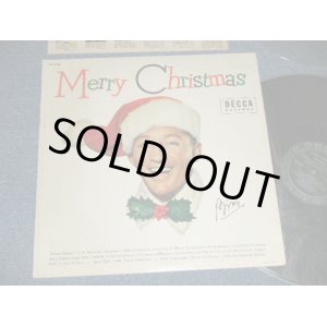 画像: BING CROSBY - MERRY CHRISTMAS ( Ex++/MINT-) / 1955 US AMERICA ORIGINAL "BLACK With SILVER PRINT Label"  MONO  Used  LP 