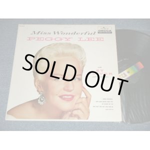 画像: PEGGY LEE - MISS WONDERFUL ( Ex++/MINT-) / 1960's US AMERICA "2nd Press Label" MONO Used LP