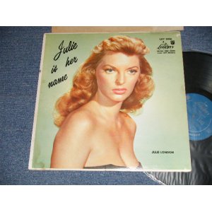 画像: JULIE LONDON - JULIE IS HER NAME (DEBUT ALBUM) ( Matrix # A) LRP-3006-1B SIDE-1 H-80P-9800-1B    B) LRP-3006  SIDE 2 1D) (Ex+, Ex/MINT- Looks:MINT-) / 1956 US AMERICA ORIGINAL MONO "1st Press LIBERTY Credit Front Cover" "2nd Press Un-Glossy Jcket " "2nd Press BACK Cover" "1st PRESS Turquoise Color LABEL" Used LP  