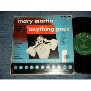 画像: MARY MARTIN - ANYTHING GOES BY COLE PORTER  (Ex/Ex) / 1950 US AMERICA ORIGINAL MONO  Used  10" LP 