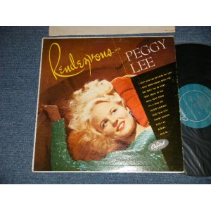 画像: PEGGY LEE - RENDEZVOUS WITH PEGGY LEE ( Ex++/MINT-) / 1955 US AMERICA ORIGINAL 1st Press "TURQUOISE  Label"  Mono Used 12" LP 