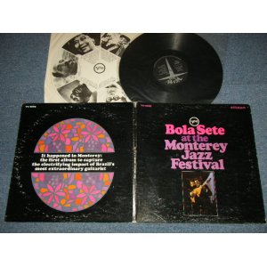 画像: BOLA SETE - AT THE MONTEREY JAZZ FESTIVAL (Ex+/Ex+ Looks:Ex+++)  / 1967 US AMERICA ORIGINAL STEREO Used LP