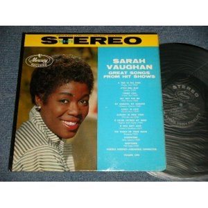 画像: SARAH VAUGHAN - GREAT SONGS FROM HITS SHOWS VOL.1 (Ex++/Ex++ BB, Tape Seam )  / 1959  US AMERICA ORIGINAL  1st Press "BLACK with SILVER Print  Label"  STEREO Used LP 