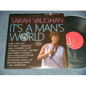 画像: SARAH VAUGHAN - IT'S A MAN'S WORLD (Ex+/E+ Looks:Ex-)  / 1967  US AMERICA ORIGINAL  1st Press "RED Label"  STEREO Used LP 