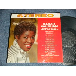 画像: SARAH VAUGHAN - GREAT SONGS FROM HITS SHOWS VOL.2 (Ex+,Ex/Ex+++)  / 1959  US AMERICA ORIGINAL  1st Press "BLACK with SILVER Print  Label"  STEREO Used LP 