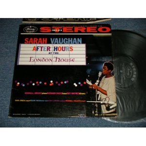 画像: SARAH VAUGHAN - AFTER HOURS AT THE LONDON HOUSE (Ex++,Ex/Ex++ Looks:Ex)  / 1959  US AMERICA ORIGINAL  1st Press "BLACK with SILVER Print  Label"  STEREO Used LP 