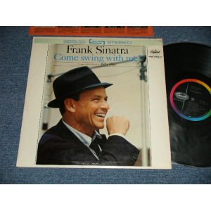 画像: FRANK SINATRA -  COME SWING WITH ME! ( Ex++/MINT- ) / 1961 US AMERICA 1st Press "BLACK with RAINBOW and CAPITOL Logo at LEFT" Label STEREO Used LP 