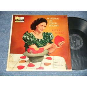 画像: KITTY WELLS - WINNER OF YOUR HEART (Ex-/Ex+++ Looks:Ex++ WOBC, EDSP) / 1956 US AMERICA ORIGINAL    MONO Used LP 