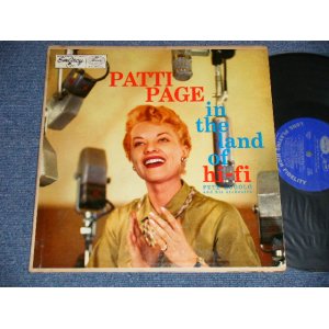 画像: PATTI  PAGE with The PETE RUGOLO ALL STARS - IN THE LAND OF HI-FI ( Ex/Ex+) / 1956 US AMERICA ORIGINAL "BLUE Label" "YELLOW Jacket"  MONO Used LP 