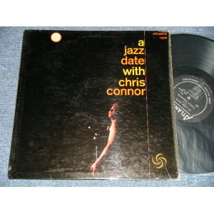 画像: CHRIS CONNOR - A JAZZ DATE WITH CHRIS CONNOR (Ex++/Ex++) / 1958 US AMERICA ORIGINAL "BLACK with SILVER Print Label" MONO Used  LP 