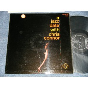 画像: CHRIS CONNOR - A JAZZ DATE WITH CHRIS CONNOR (Ex+++, Ex++/Ex+++ Looks:Ex++Ex++ SWOBC) / 1958 US AMERICA ORIGINAL "BLACK with SILVER Print Label" MONO Used  LP 