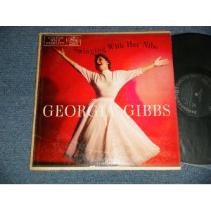 画像: GEORGIA GIBBS - SWINGING WITH HER NIBS (Ex+/Ex+)  / 1956 US AMERICA ORIGINAL MONO Used LP 