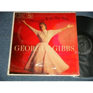 画像: GEORGIA GIBBS - SWINGING WITH HER NIBS (Ex+/Ex++)  / 1956 US AMERICA ORIGINAL MONO Used LP 