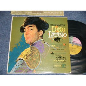 画像: DEAN MARTIN - DINO LATINO (Ex+/MINT EDSP, STPOBC) / 1961 US AMERICA ORIGINAL 1st Press "3-COLOR Label"  MONO  Used  LP  