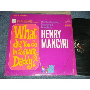 画像: ost HENRY MANCINI - WHAT DID YOU DO IN THE WAR, DADDY? (MINT-/MINT-)  / 1966 US AMERICA ORIGINAL STEREO Used  LP