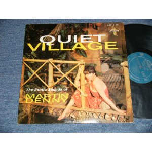 画像: MARTIN DENNY - QUIET VILLAGE (Ex++/Ex++ Looks:Ex+  SWOBC, STOBC,  )  / 1959 US AMERICA ORIGINAL 1st Press "TURQUOISE Label" MONO Used LP