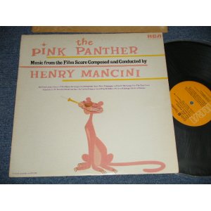 画像: ost HENRY MANCINI - THE PINK PANTHER (Ex+/MINT- )  / 1976 US AMERICA REISSUE "ORANGE Label" STEREO Used  LP