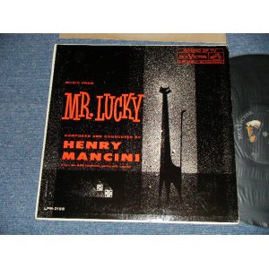 画像: ost HENRY MANCINI - MR. LUCKY (Ex+/Ex++ EDSP )  / 1960 US AMERICA ORIGINAL 1st Press "SILVER RCA VICTOR at TOP, LONG PLAY at BOTTOM Label" MONO Used  LP