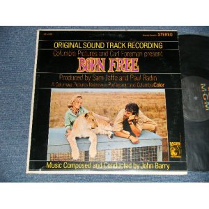 画像: ost JOHN BARRY - BORN FREE (Original Soundtrack Recordings) (Ex+/MINT- EDSP )  / 1966 US AMERICA ORIGINAL "RECORD CLUB Release" STEREO Used  LP