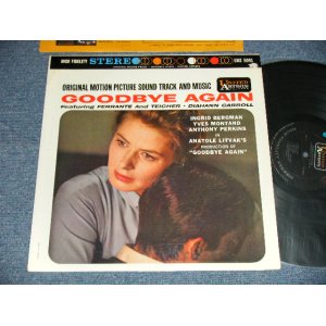 画像: ost GEORGES AURIC / FERRANTE AND TEICHER and DIAHANN CARROL - GOODBYE AGAIN (Original Motion Picture Score) (Ex+++, Ex/MINT-) / 1961 US AMERICA ORIGINAL STEREO Used  LP