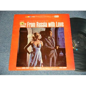 画像: 007 JAMES BOND, JOHN BARRY, MATT MONRO - FROM RUSSIA WITH LOVE (Ex+++/Ex++)  /1963 US AMERICA ORIGINAL 1st Press "BLACK with COLOR DOT on TOP, GOLD 'UNITED' WHITE 'ARTISTS' Label"  STEREO Used LP 